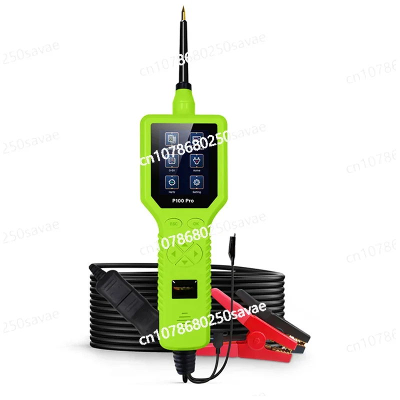 Automobile Fault Circuit Detector, P100 Pro Circuit Analysis, Intelligent Diagnostic Instrument, Obd2