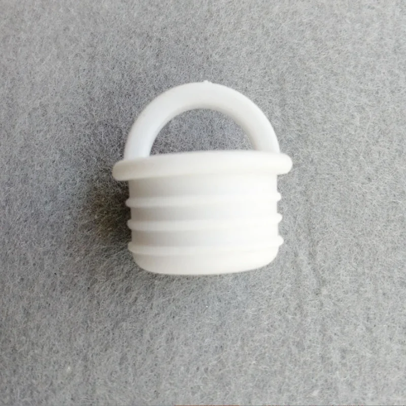 Mop bucket Drain Stopper White Silicone Water Stoppers Drain Plug Cover Caps For Bathroom Laundry Kitchen Dia 19.5-33.8mm