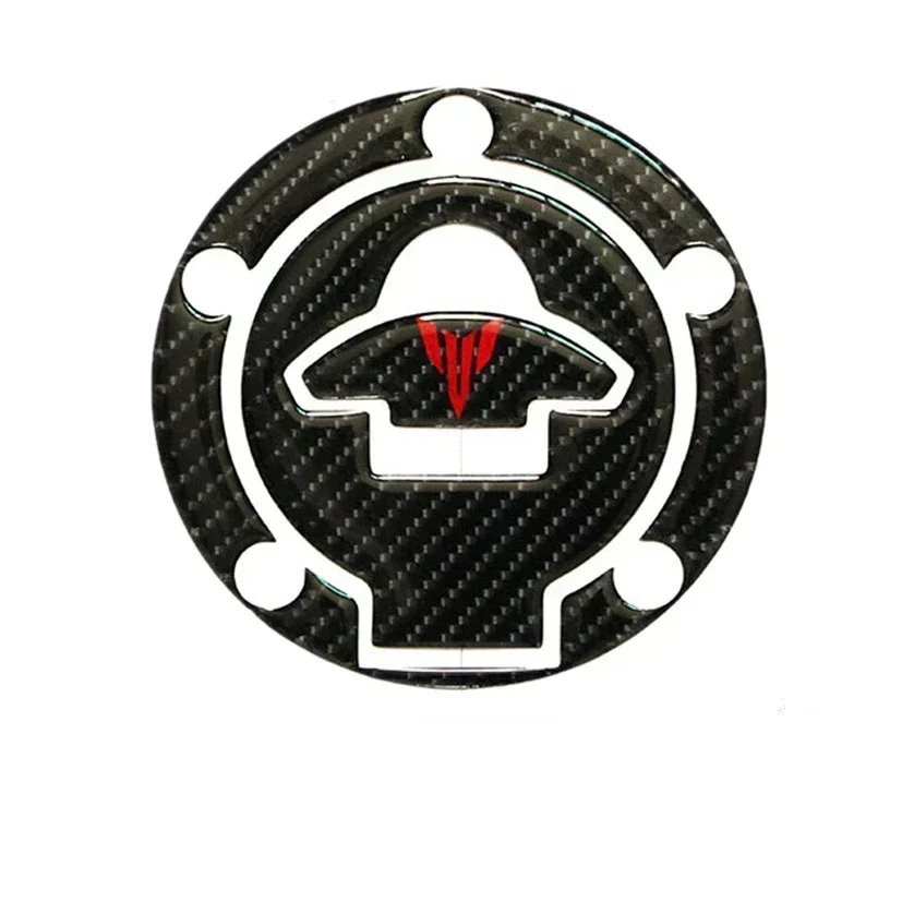 FOR YAMAHA MT-25 MT-03 MT03 MT25 Motorcycle Parts Carbon Fiber Fuel Tank Cap Decal Sticker MT 03 25 Motor