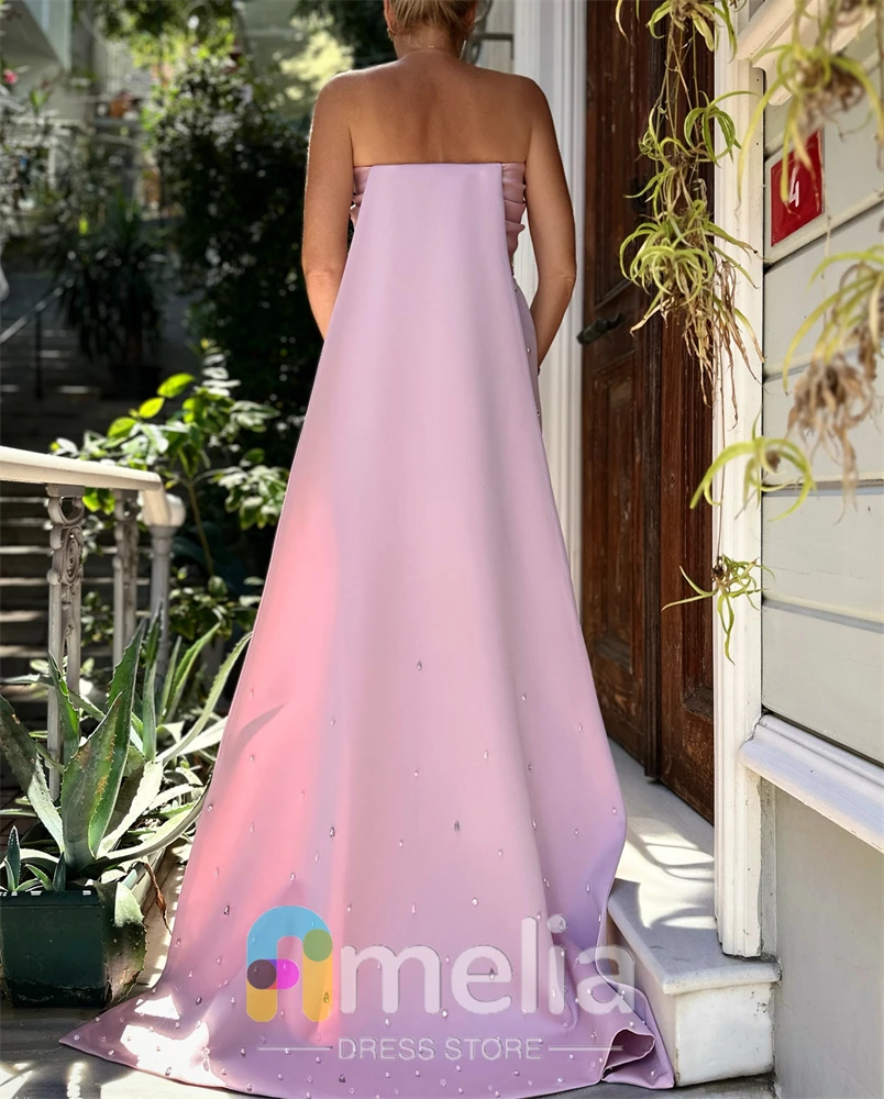 Amelia Elegant Party dresses Woman Strapless Long Evening Prom Dresses for Special Occasions Formal Gowns For Dubai 2024