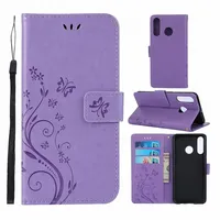 Cute Flip Wallet Case For Etui Huawei P Smart 2019 P8 Lite 2017 P9 P30 Pro Honor 9 10 Lite Cover D04D