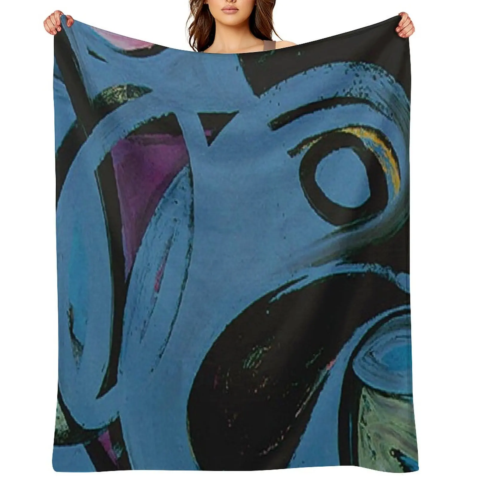 

Lee Krasner Throw Blanket Summer Sofas Soft Furrys Blankets