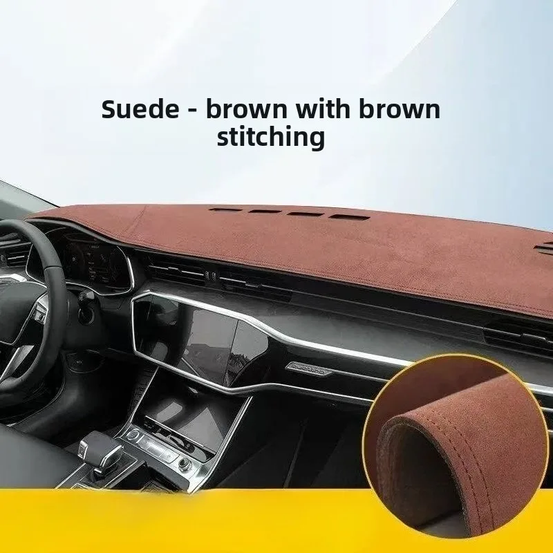 CNZKO Dashboard  Cover  Matfor Toyota Yaris Cross XP210 2020-2024 Anti-Glare Dashboard Cover Suede Non Slip Cover  Sunshade view 3