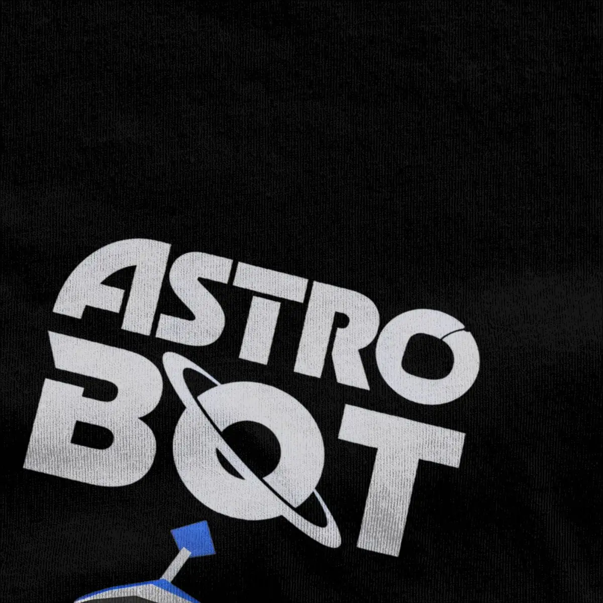 Astro\'s Playroom Astrobot T-Shirt Men Funny Pure Cotton Tee Shirt Crewneck Short Sleeve T Shirt Birthday Gift Clothes