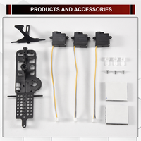 ACKOR 1 Set XK K110 Upgrade K110S Servo Main Frame and Servo Plate for WLtoys XK K110 K110S RC Helicopter Upgrade Parts