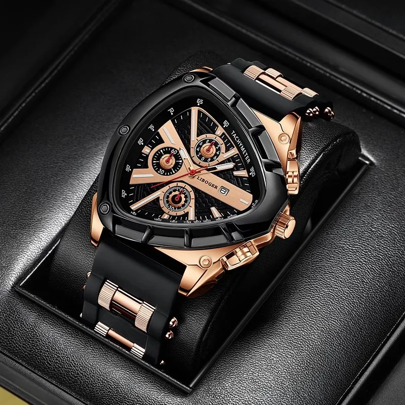 1Pc New Men's (Women's) Watch Quartz Wristwatch - with Date Display - Elegant Business Casual Wristwatch