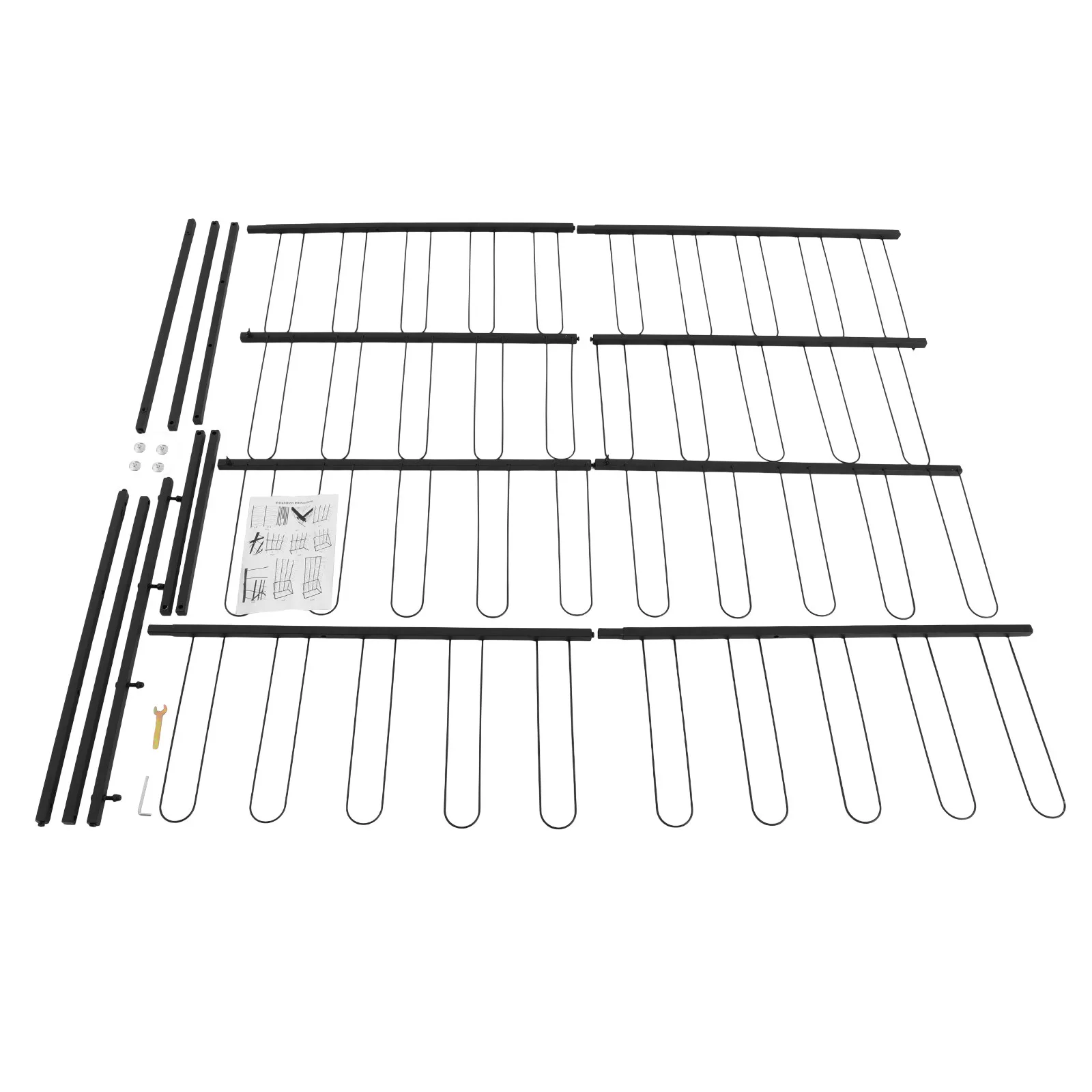 Vloerstaand opbergrek Papierrollen Opbergrek Materiaal Roll Dsplay Rack met 4 voetkussentjes Office Print Shop Organizer