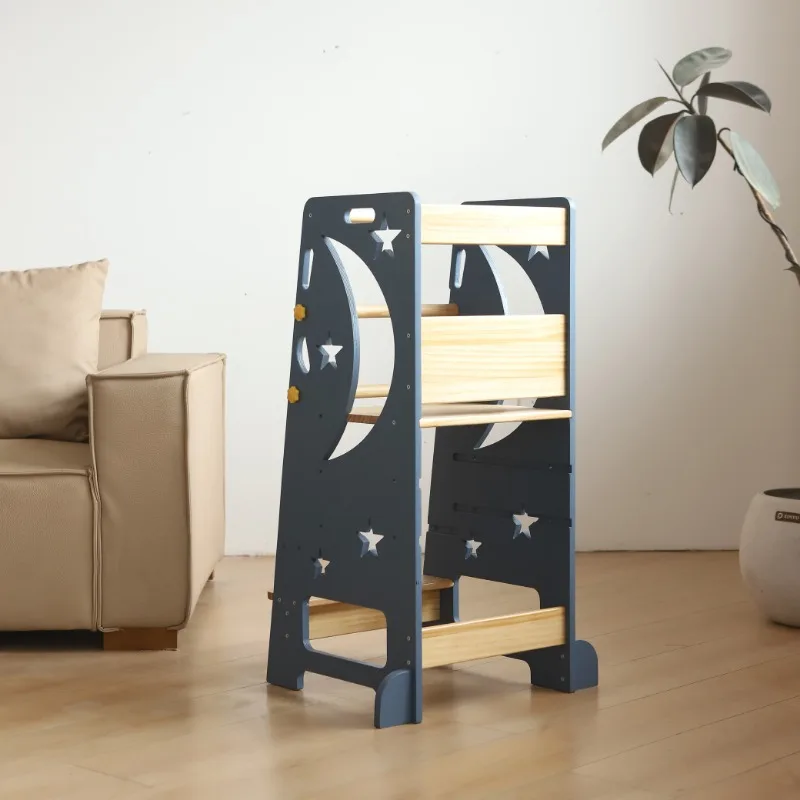 Hot Sale Folding Stool Foot Stool Kitchen Assistant Safety Baby Learning Tower for Families