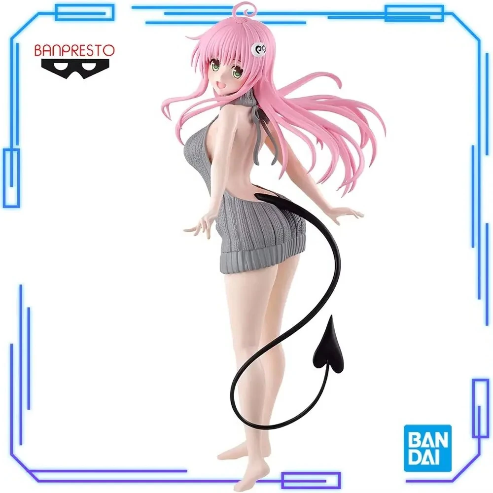 В наличии Bandai Original Genuine Banpresto To Love-Ru Darkness GLITTER&GLAMOURS Lala Satalin Deviluke 23 см Модель игрушечных фигурок