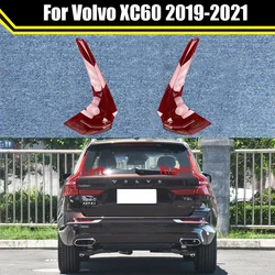 For Volvo XC60 2019 2020 2021 Car Rear Taillight Shell Brake Lights Shell Replace Auto Rear Shell Cover Mask Lampshade