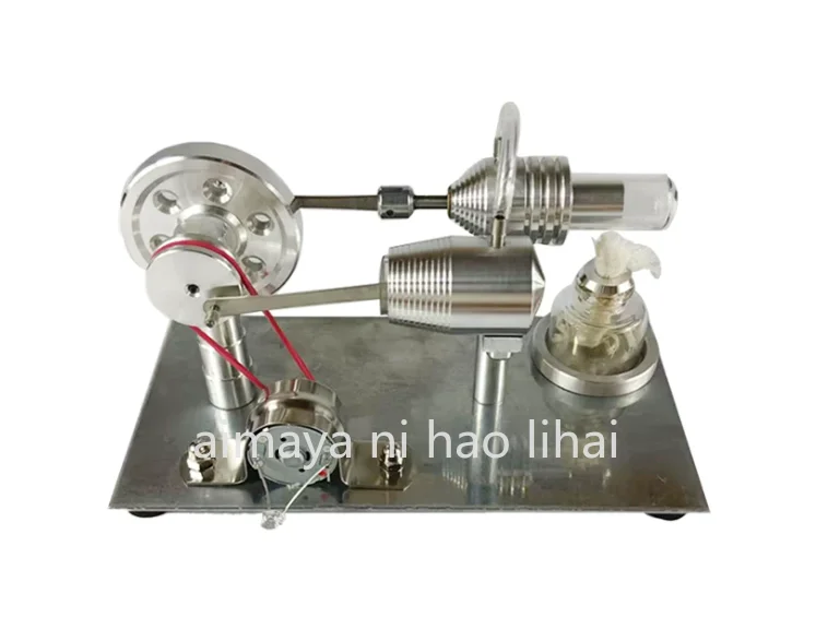 engine, scientific experiment Shenbing Stirling engine external combustion engine steam engine model hair