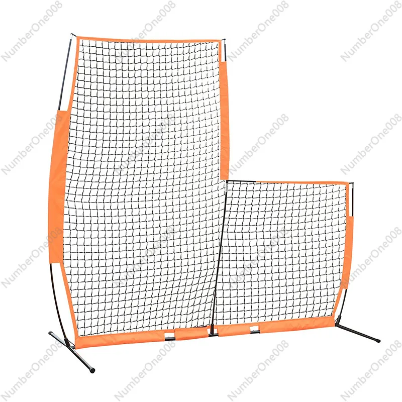 

Baseball and softball L-shaped protective net and softball 7 * 7 inch baseball protective net