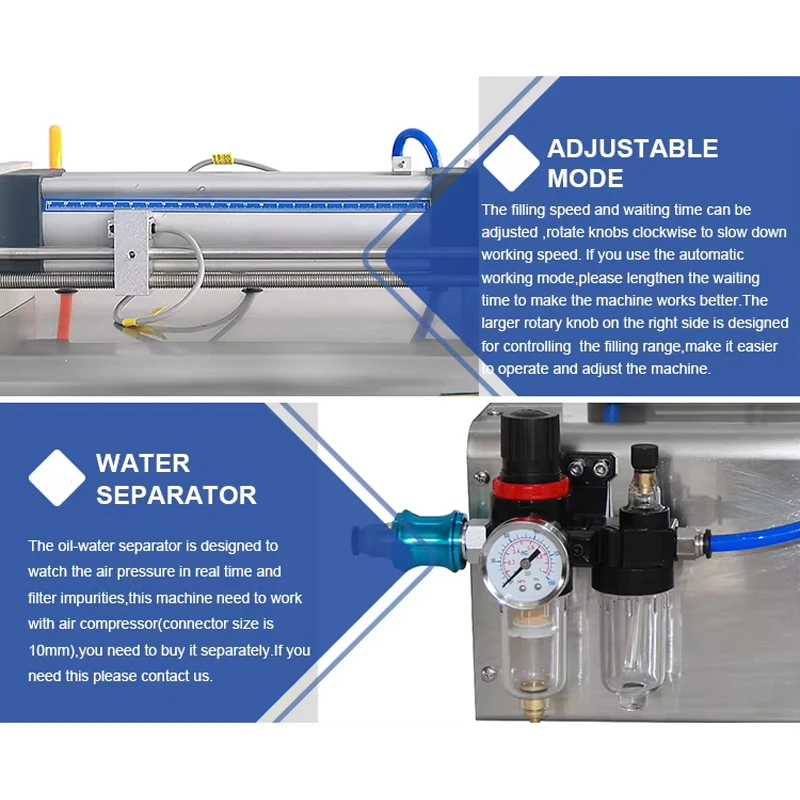 مكبس أوتوماتيكي صغير الزبادي جل الشعر عالي اللزوجة الكاري الشوكولاته العسل كريم صلصة الطماطم الكاتشب لصق ماكينة حشو #4