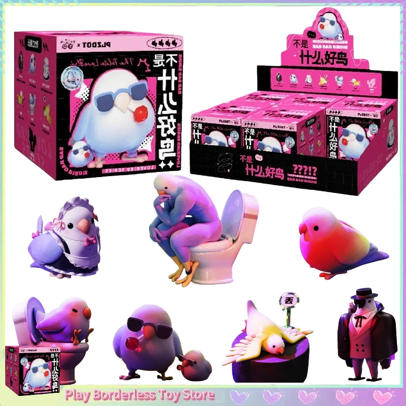 

TAROBALL Bad Bad Birddie and Social Birdie Series What The Bird Blind Box Игрушки Аниме Фигурки Таинственная Модель Дизайнерские Куклы Подарки