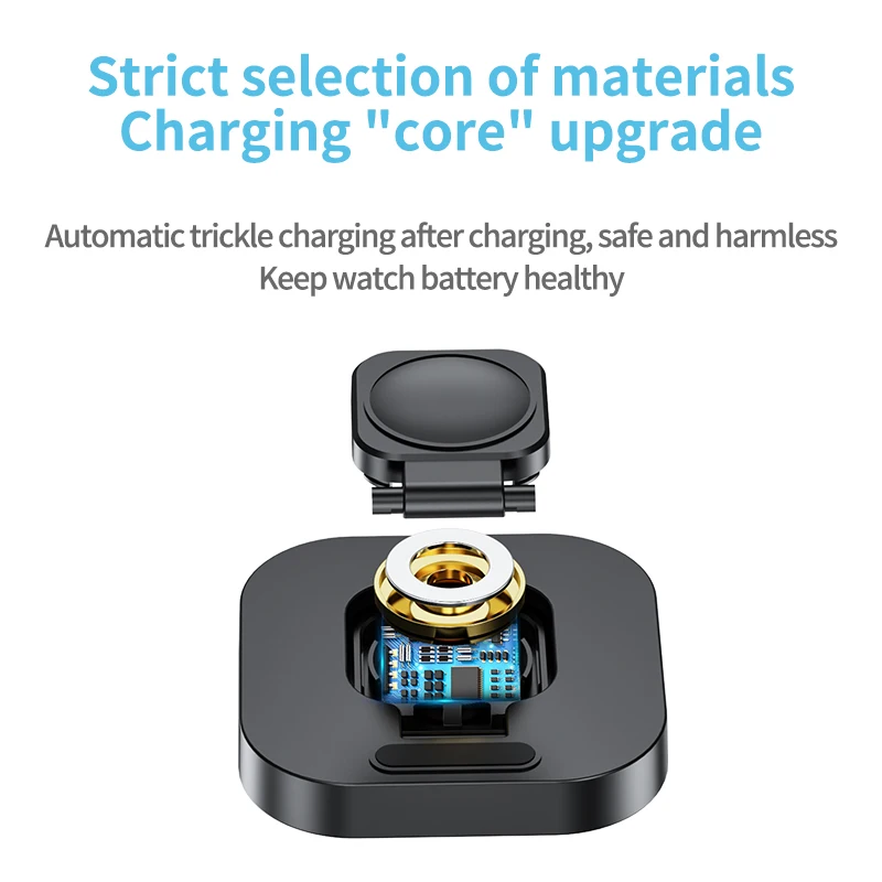 NEW Magnetic Watch Wireless Charger Interface for Apple Watch iWatch 8 7 6 5 SE 4 3 2 Mini Fast Charging Portable Type-C Charger image 5