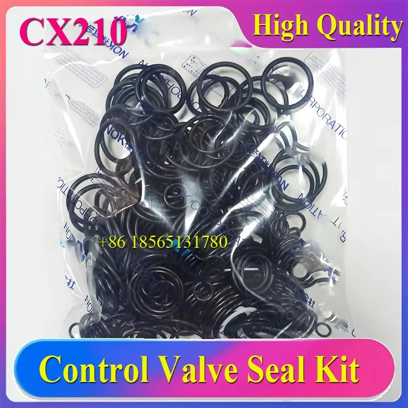 High Quality CX210 CX290 Control Valve Seal Kit  for CASE  Excavator CX210B CX290B Distributor Valve Repair Kit O-Ring