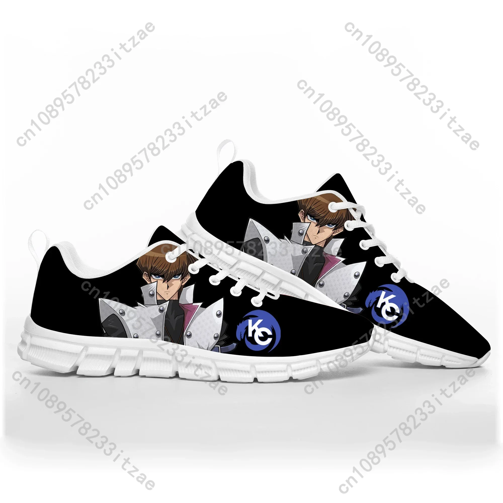

Yu-Gi-Oh Seto Kaiba Blue Eyes White Dragon Sports Shoes Mens Womens Teenager Sneakers Casual Custom Couple Shoes