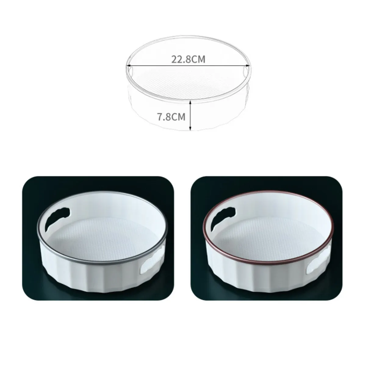 organizador-multifuncional-de-condimentos-em-plastico-cinza-prateado-bandeja-rotativa-para-armazenamento-no-banheiro-quarto-e-sala-de-estar