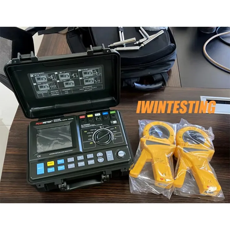 디지털 접지 저항 테스터 접지 저항 측정기 토양 저항률 측정기 MS2308