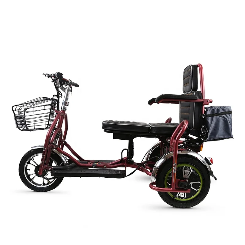 

Advertising tricycle motorcycle for kids and adults 2 person sit with brushless motor