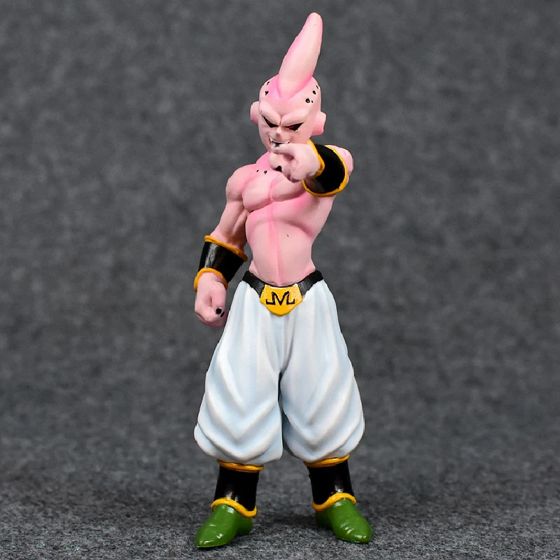 Dragon Ball figurka Anime Gt kpi Majin Buu Pvc figurka 14cm lalka dekoracja stołu zabawki do kolekcjonowania na prezent dla dzieci