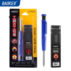 BAOKE-Crayon et mines de menuisier, 2.8mm, 2B Engineering