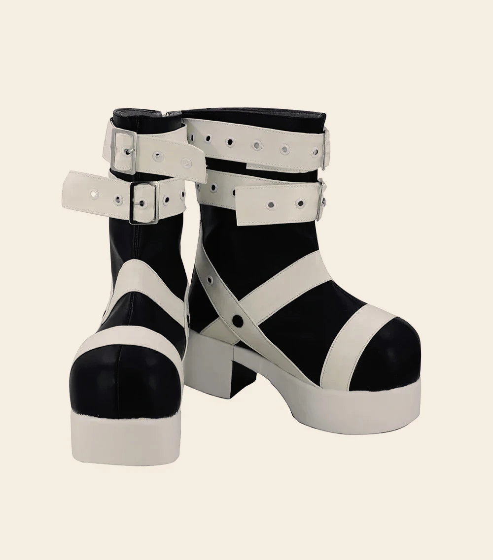 

Maka Albarn Cosplay Boots High Heel Soul Eater Anime Costume Shoes Custom Made