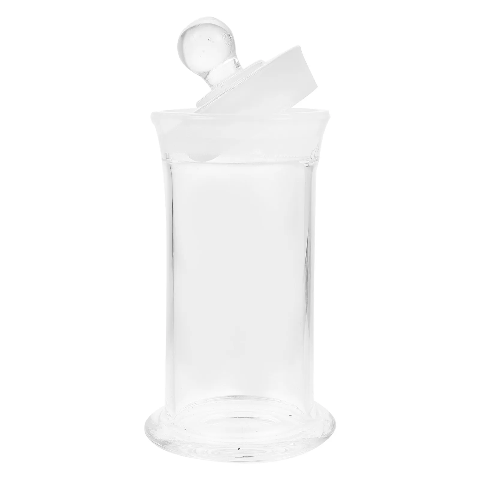 

1 шт. лабораторная стеклянная бутылка-контейнер с крышкой для хранения порошков, жидкостей, реагентов, образцов