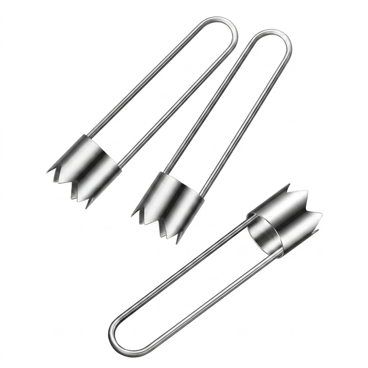 Stainless Steel Vegetable Corer Fruit Core Remover Tool Apple Pepper Corer Easy Kitchen Gadget for Home Cooking & Food Prep - view 6
