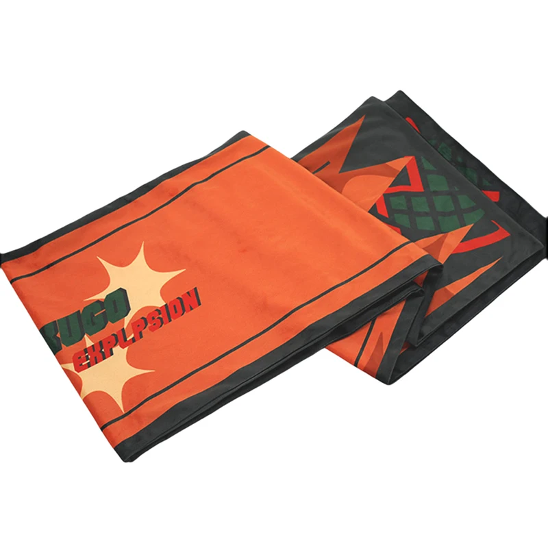 My Hero Academia 유니섹스 미도리야 이즈쿠 바쿠고 카츠키 스카프 중국 애니메이션 스카프 공식 인증