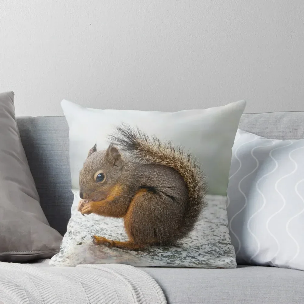 Douglas Squirrel Throw Pillow Pillowcases Bed Cushions christmas pillowcases pillow