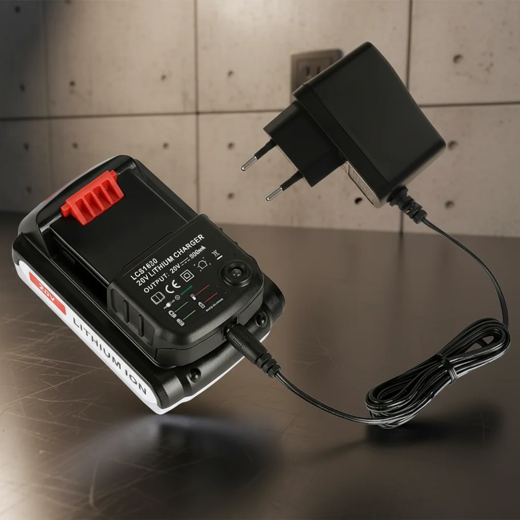 شاحن بطارية جديد لبلاك اند ديكر 20 فولت بطارية ليثيوم 20 فولت شاحن بطارية ليثيوم LCS1620 محول بطارية أداة الطاقة #1