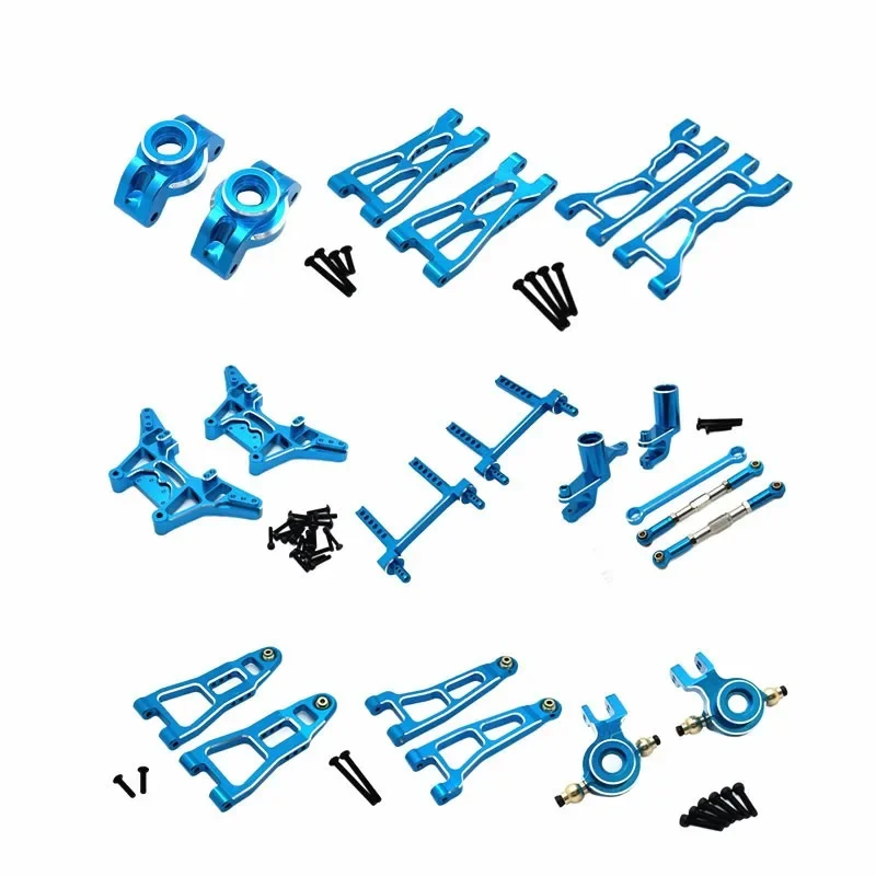 Para ud1201 ud1202 UD-12PRO metal dianteiro e traseiro suspensão braço kit de montagem direção 1/12 rc carro atualização peças acessórios