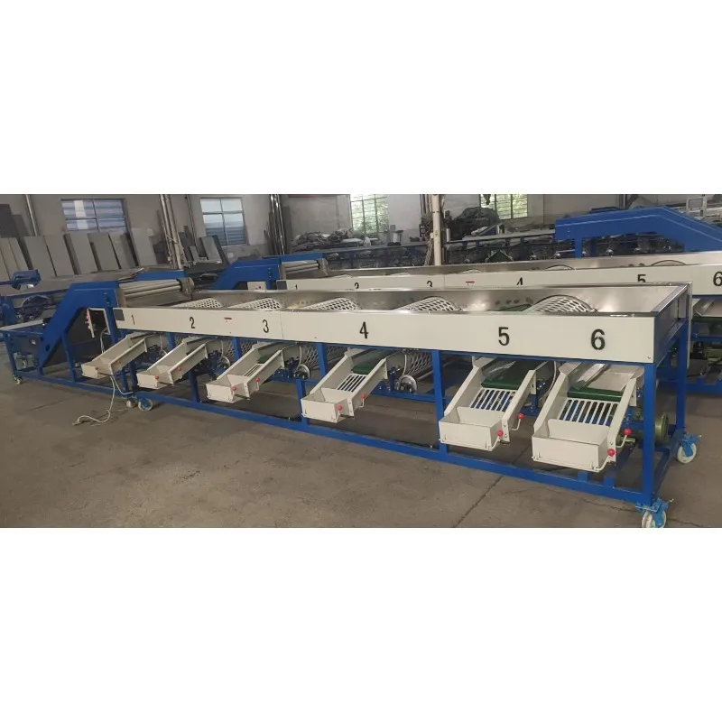Multi Grade Fruit Sorting Machine Large Capacity Fruit Size Grading Sorter For Farm Processing Use Customized