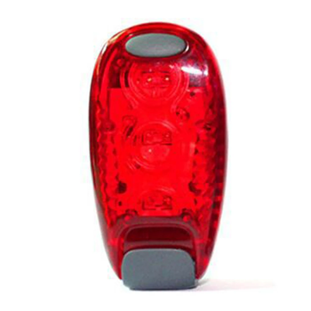 Bike Tail Light MTB Road Bike Light Warning Helmet Light Rear Bag Light Portable Running Light Bicycle Accessories,Red