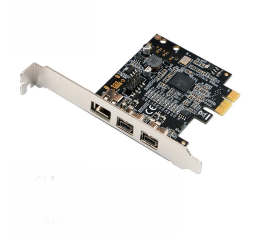 FG EFWB V1T 003BI PCI E To 1394b FireWire Acquisition Expansion Card TI Texas Instruments Chip