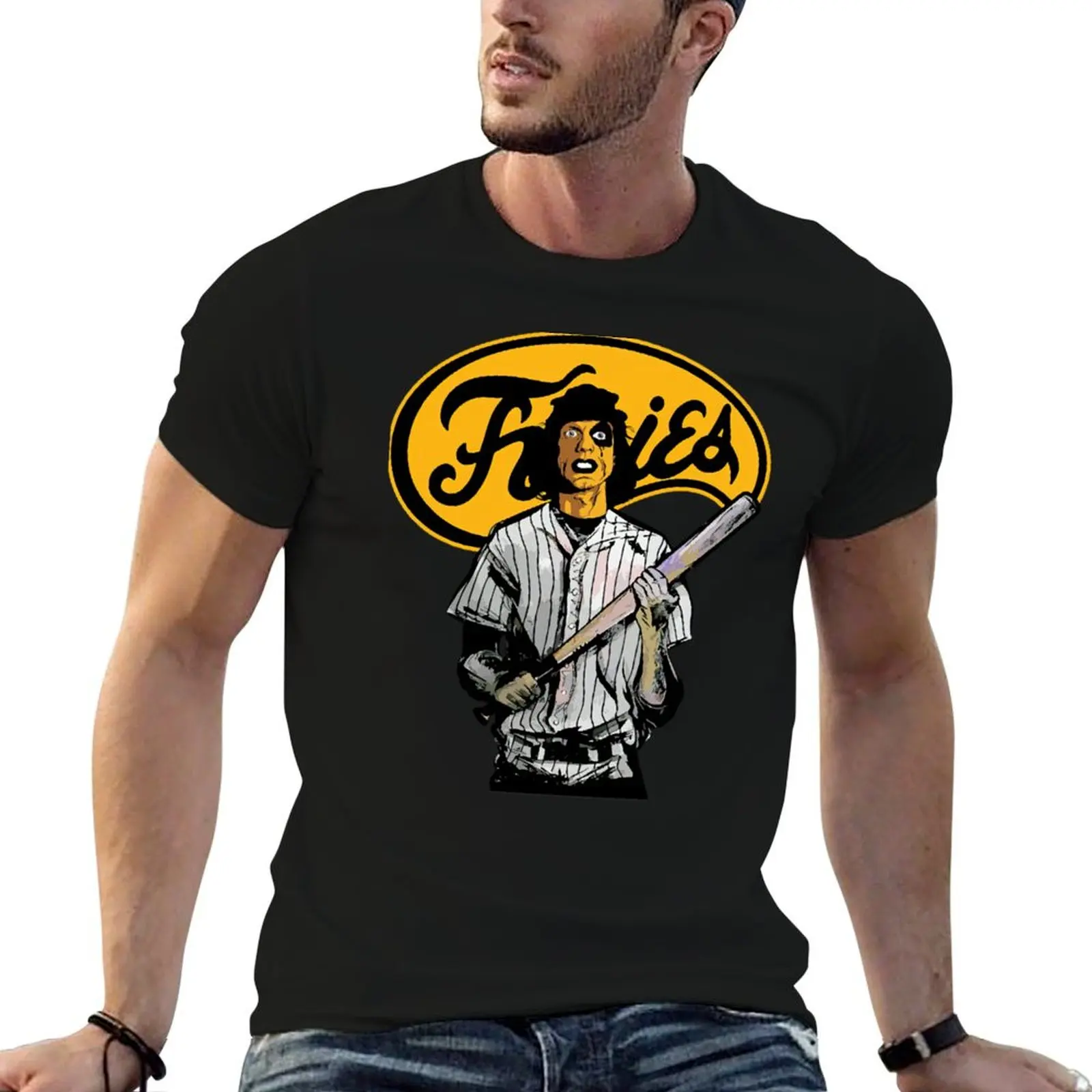 Baseball Furies Classic T-Shirt Work Outdoor T-Shirt for Men