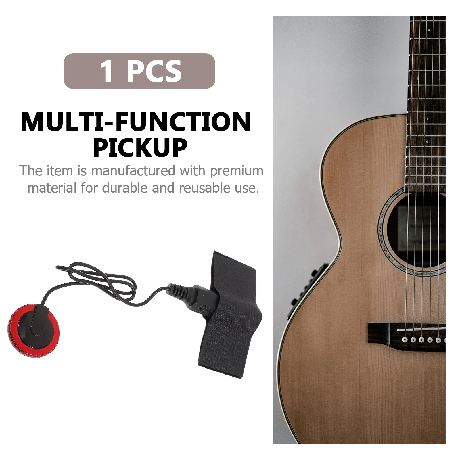 

Guitar Pickup Premium Durable Lightweight Compact Design For Classical Electric Box Recording Sound Pick- Guitar Parts