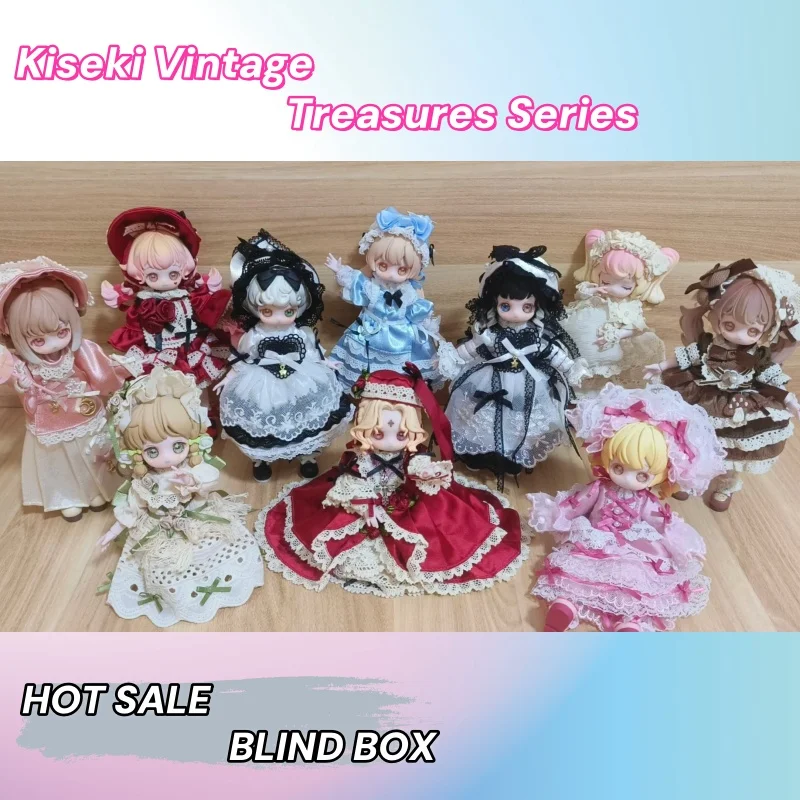 

Kiseki Vintage Treasures Series 12-Point Mobile Toys Blind Box Trendy Figures Authentic New Hot Sale Surprise Festival Gifts
