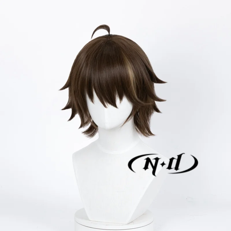 ND Shu Ouma Cosplay Wigs Hairpiece Guilty Crown Anime Cosplay Hair Wigs for Comic Con Coser Costume Theme Party Heat Resistant