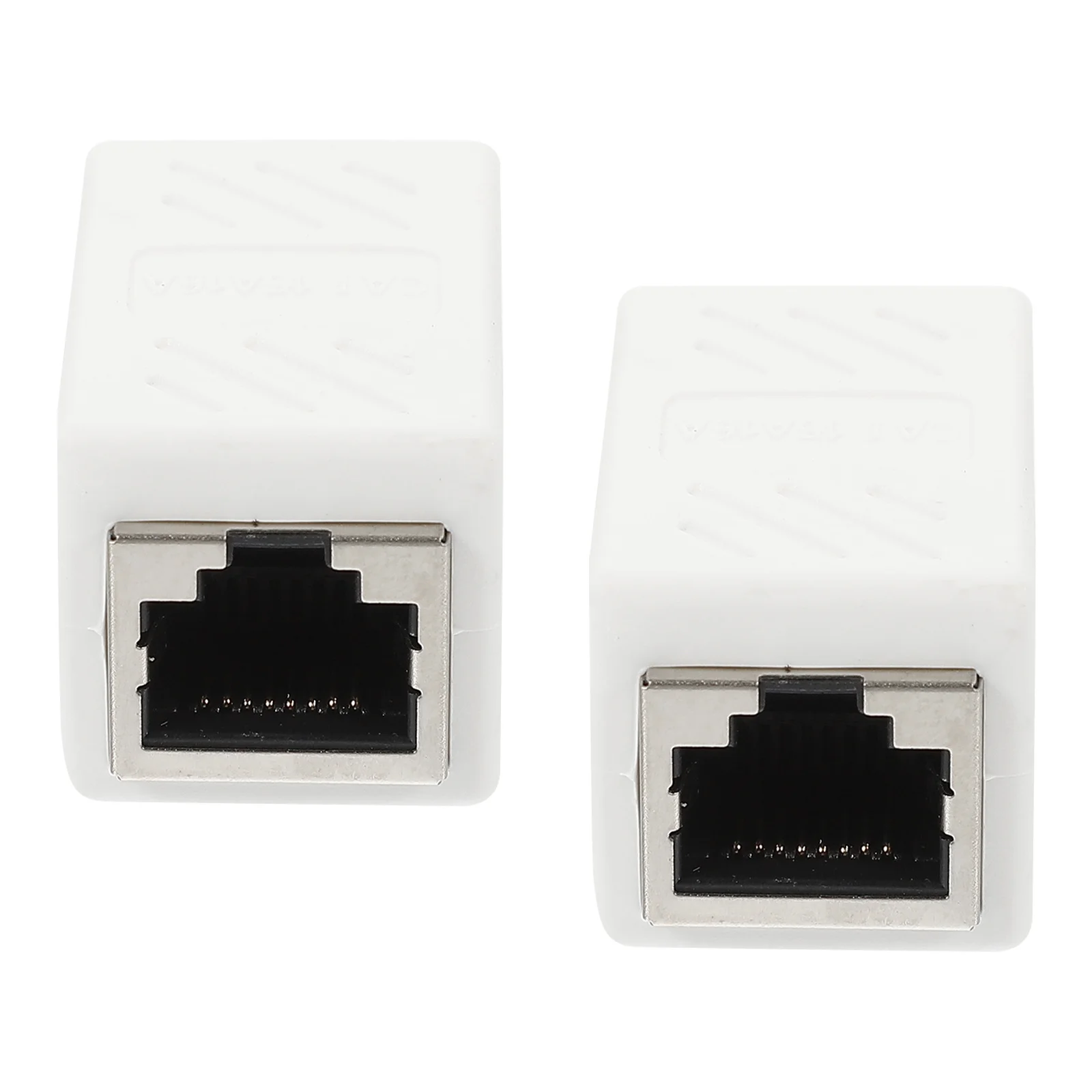 2 uds conector Ethernet 5E Cat 5 Cat 6 acoplador hembra a hembra para descargas de alto transmisión para compartir archivos
