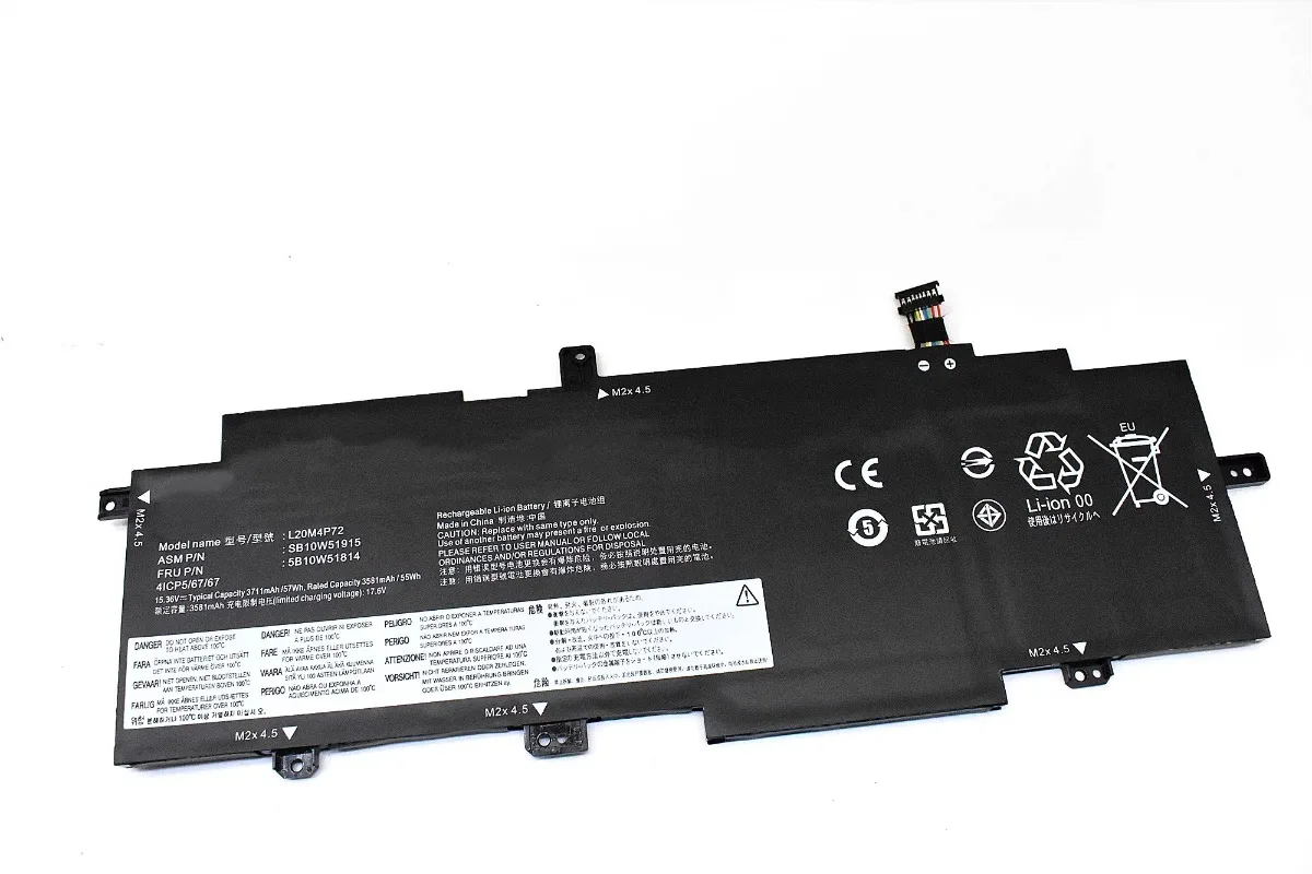 L20M4P72 15.36V 3580mAh New Laptop Battery For Lenovo ThinkPad T14s Gen 2 2021 L20D4P72 L20L4P72 L20C4P72 SB10W51914 5B10W51815