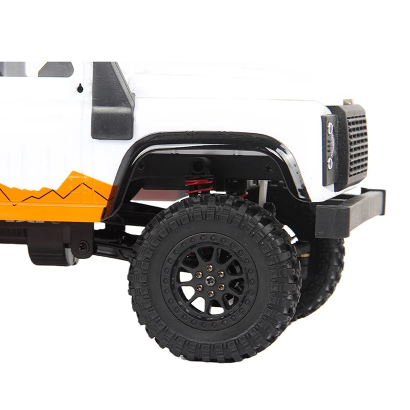 4Pcs 70Mm Tire Tyres Wheel For MN D90 D99S MN-90 MN91 MN98 MN99S WPL C14 C24 C34 B14 B24 RC Car Upgrade Accessories Black