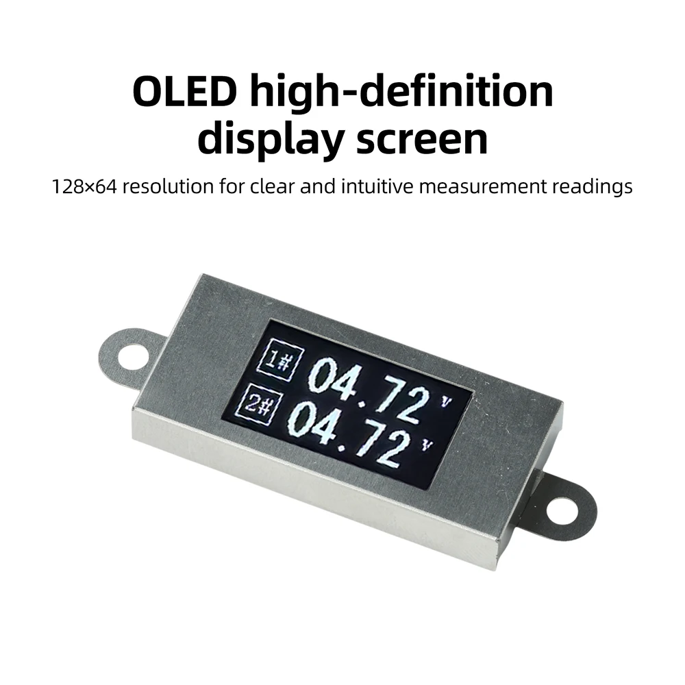 Digitales Voltmeter ZH1.5-4P 4-Pin DC 0-30V 0,77-Zoll OLED-Display Spannungsmessgerät für Elektrikerwerkzeug – Detail 3