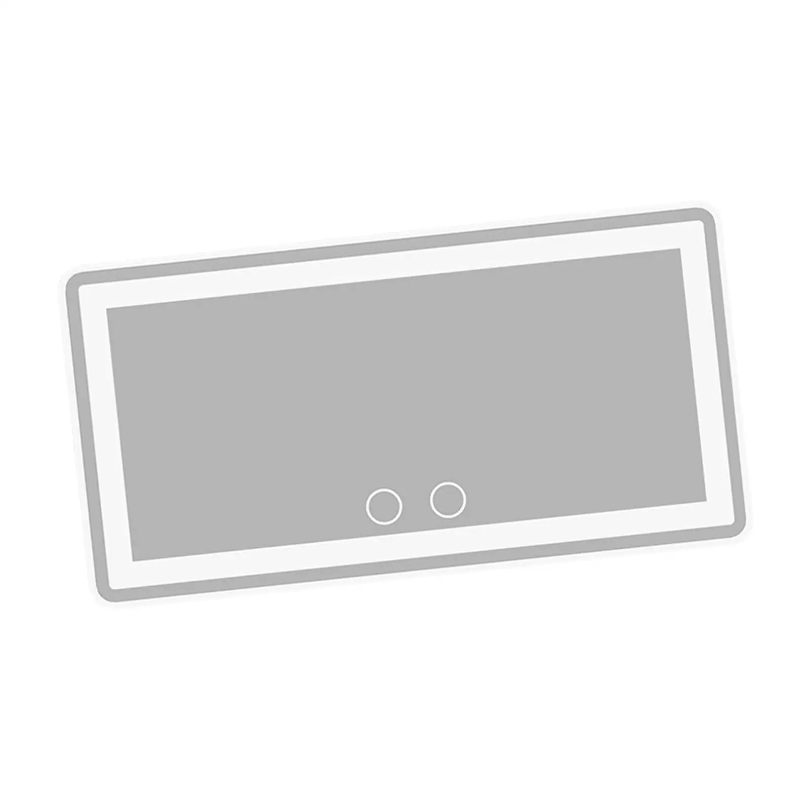 Generic Car Sun Visor Vanity Mirror Dimmable Easy to Install Auto Interior Accessories Touch Control Universal Cosmetic Mirror