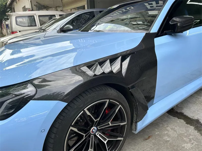 G87 ألياف الكربون درابزين ألياف الكربون المبيعات المباشرة ل M2 G87 ألياف الكربون المصد الأمامي الجانب الحاجز 2023 #4