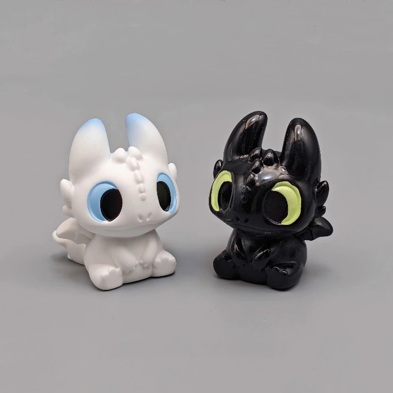 كارتون كيفية تدريب التنين الخاص بك بلا أسنان ليلة الغضب ديكور تحصيل عمل أرقام دقيقة IGK نموذج أطفال أصدقاء اللعب هدية عيد الميلاد