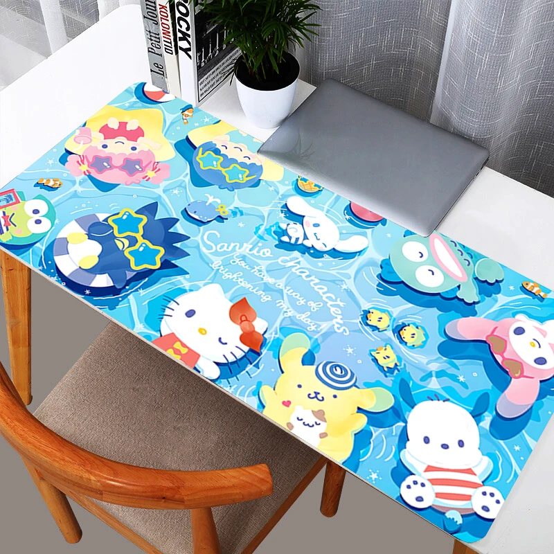 Hangyodon Mouse pad professional eSports durable game players Speed Lock Edge Rubber Game Desk Mousepad Keyboard Mat