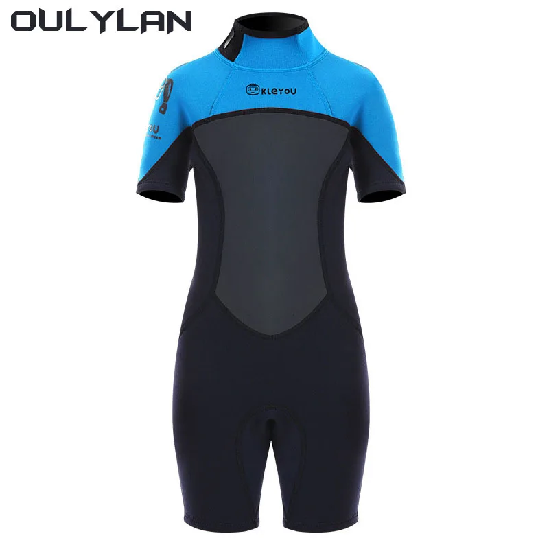 

Thermal Shorty Swimsuit Kid Surf Neoprene Wetsuit Children Scuba Diving Suit Freediving Underwater Swimwear Suits Youth Swim Set