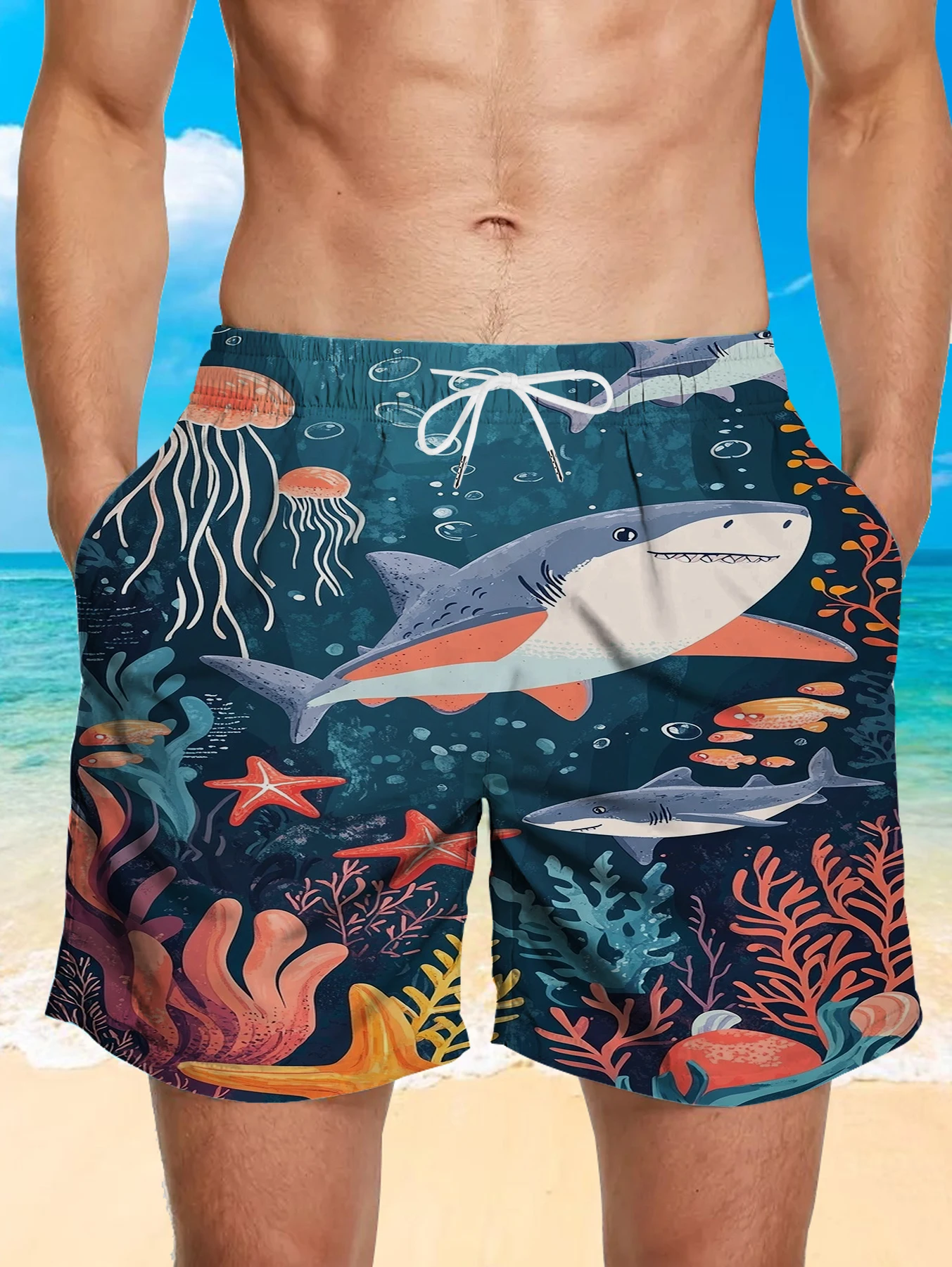 

2026 New Arrival: Polyester Straight-Leg Pants with Maximalist Prints - Comfort Meets Trend!